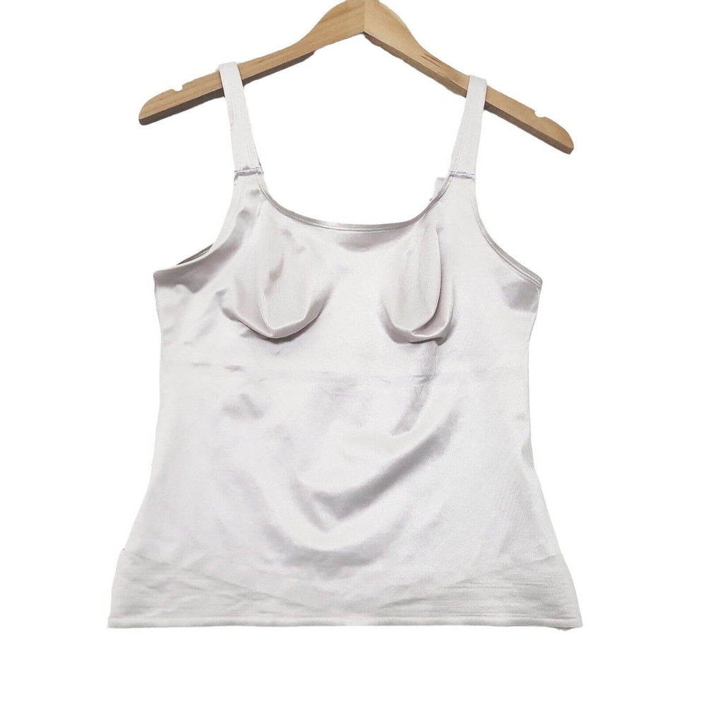 Ruby Ribbon White Shapewear Camisole